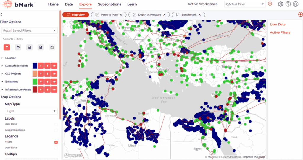 CCUS Analytics and Database